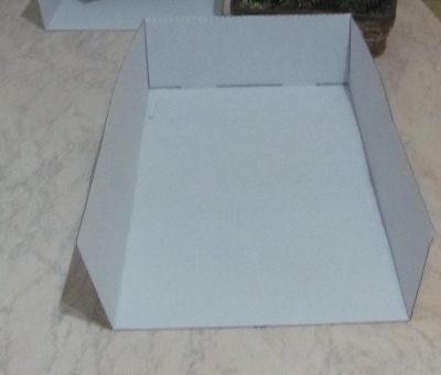 Tacka duża wykonana z mikrofali dwustronnie białej