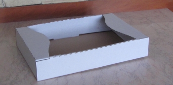 Opakowania tekturowe dla piekarni i ciastkarni z mikrofali jednostronnie białej