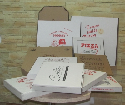 opakowanie tekturowe, pudełka na pizze