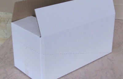 Karton, pudełko, opakowanie tekturowe klapowe ze zrywką w formie tacki